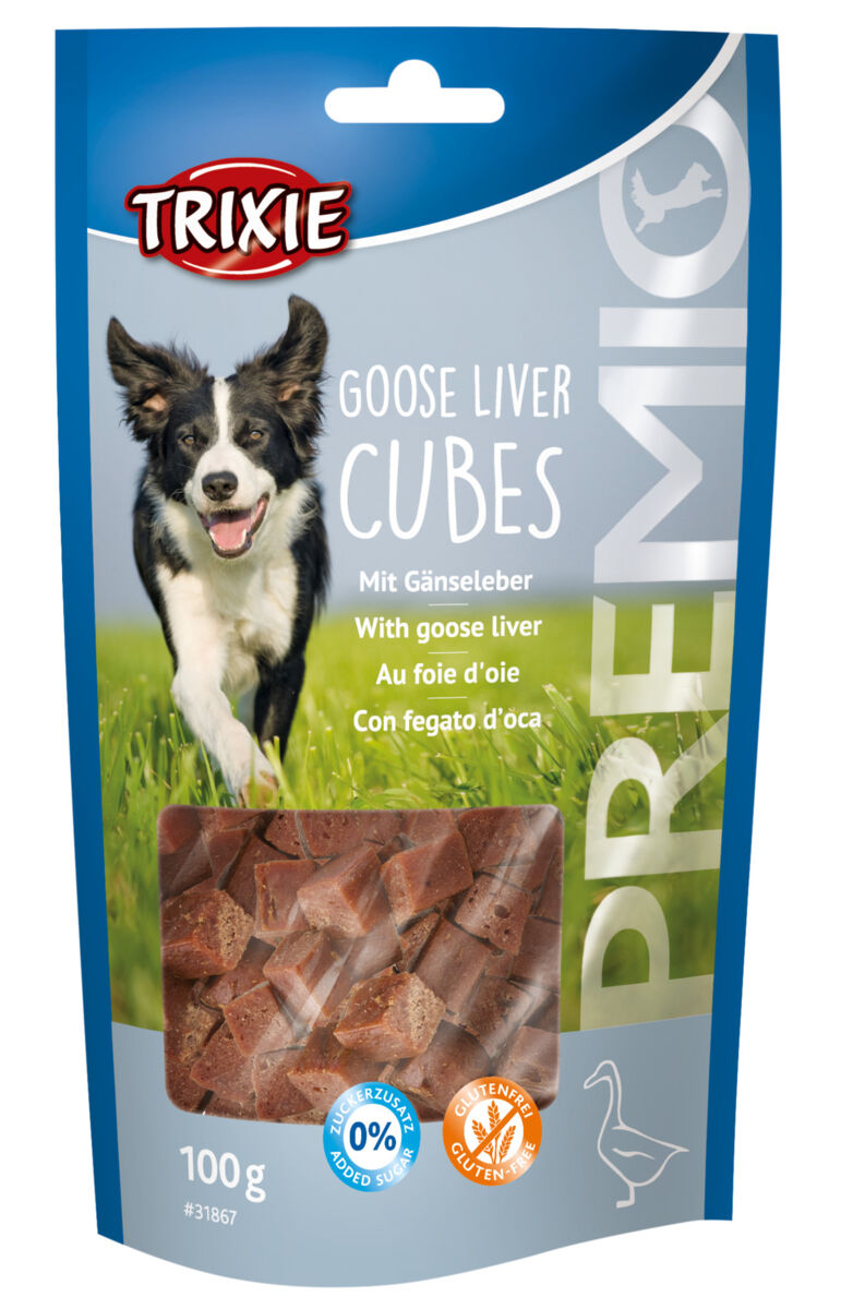 Trixie poslastica za pse Premio Goose Liver cubes 100 g