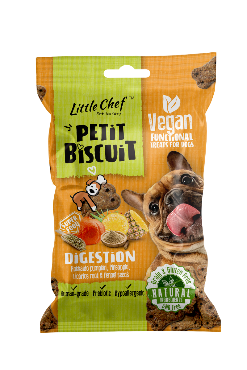 Little Chef poslastica za pse Digestion grain-free 100 g
