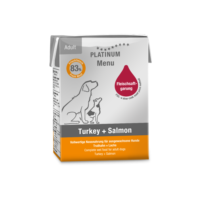 Platinum Menu puretina i losos 375 g tetra-pak