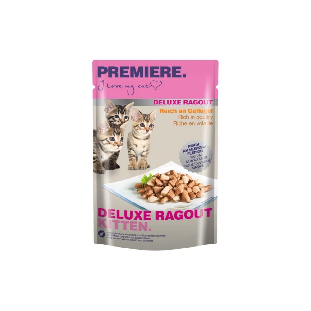 Premiere Cat Kitten Deluxe Ragu perad 85 g vrećica