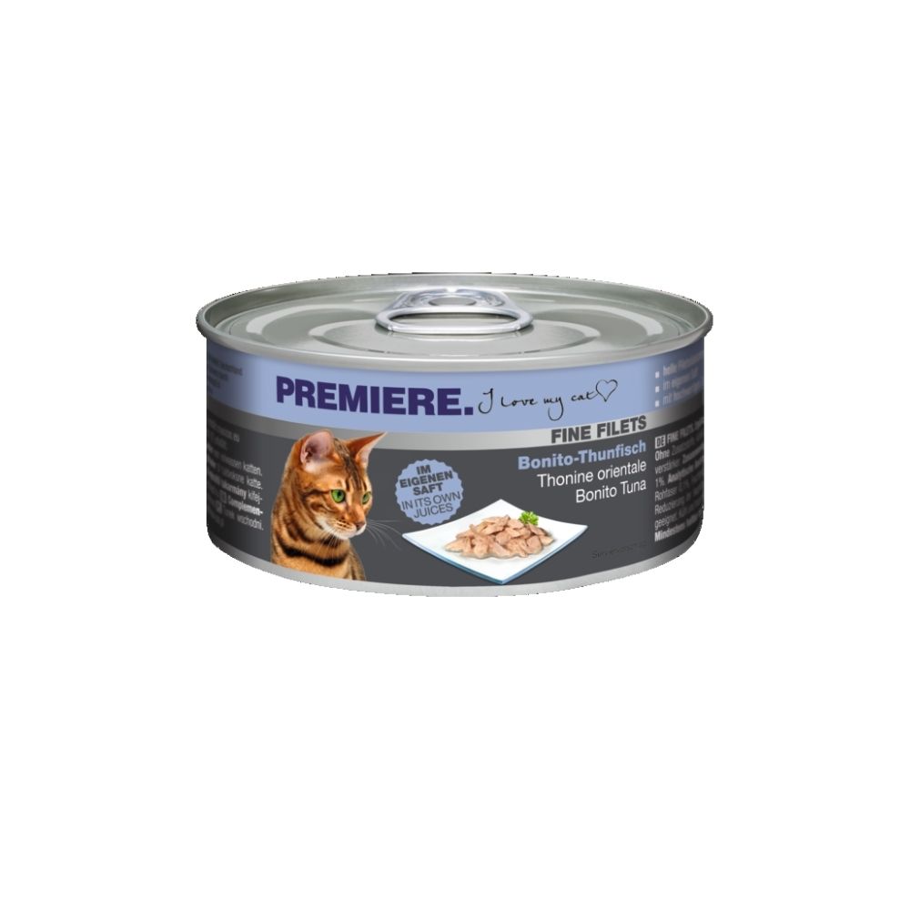 Premiere Cat Filets tuna 80 g konzerva