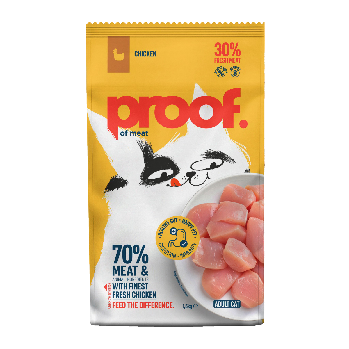 Proof Cat Adult piletina 1,5 kg