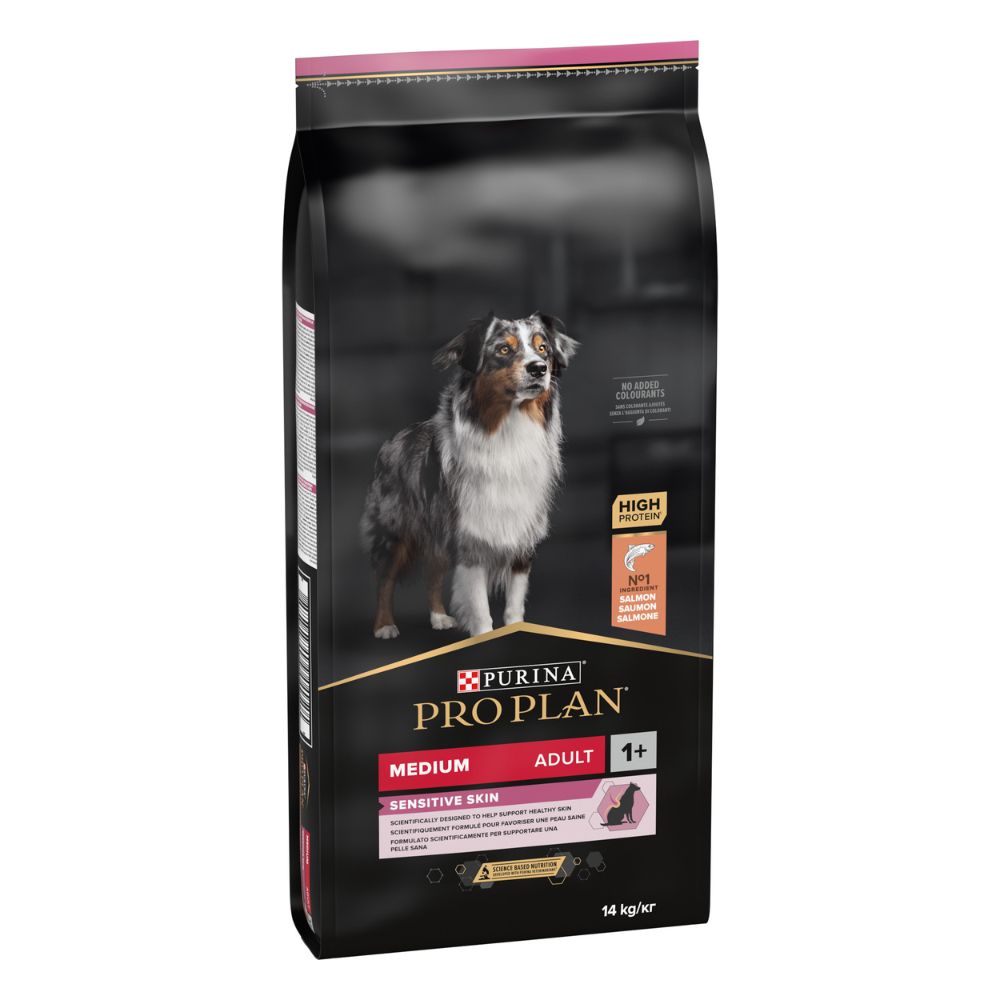 Pro Plan Adult medium sensitive skin 14 kg