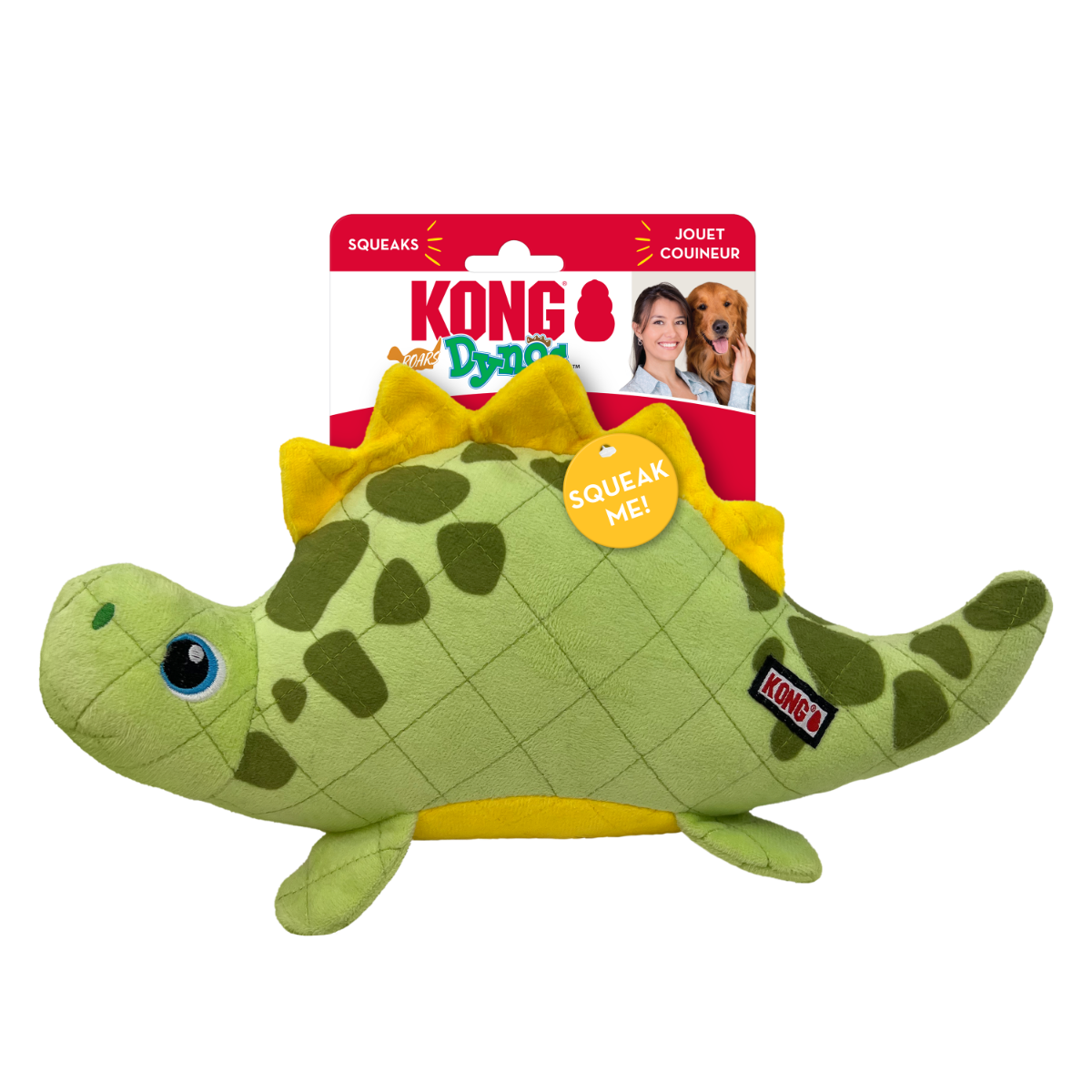 Kong igračka za pse Dynos Roars Green M/L