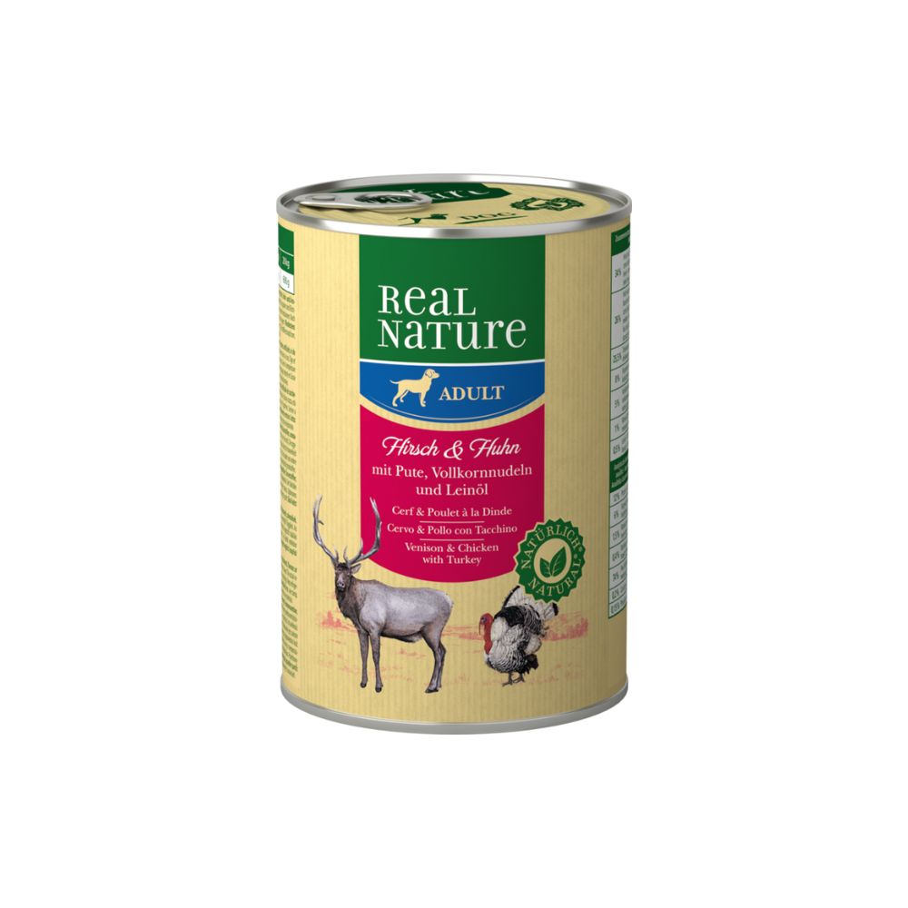 Real Nature Adult divljač i piletina s puretinom 400 g