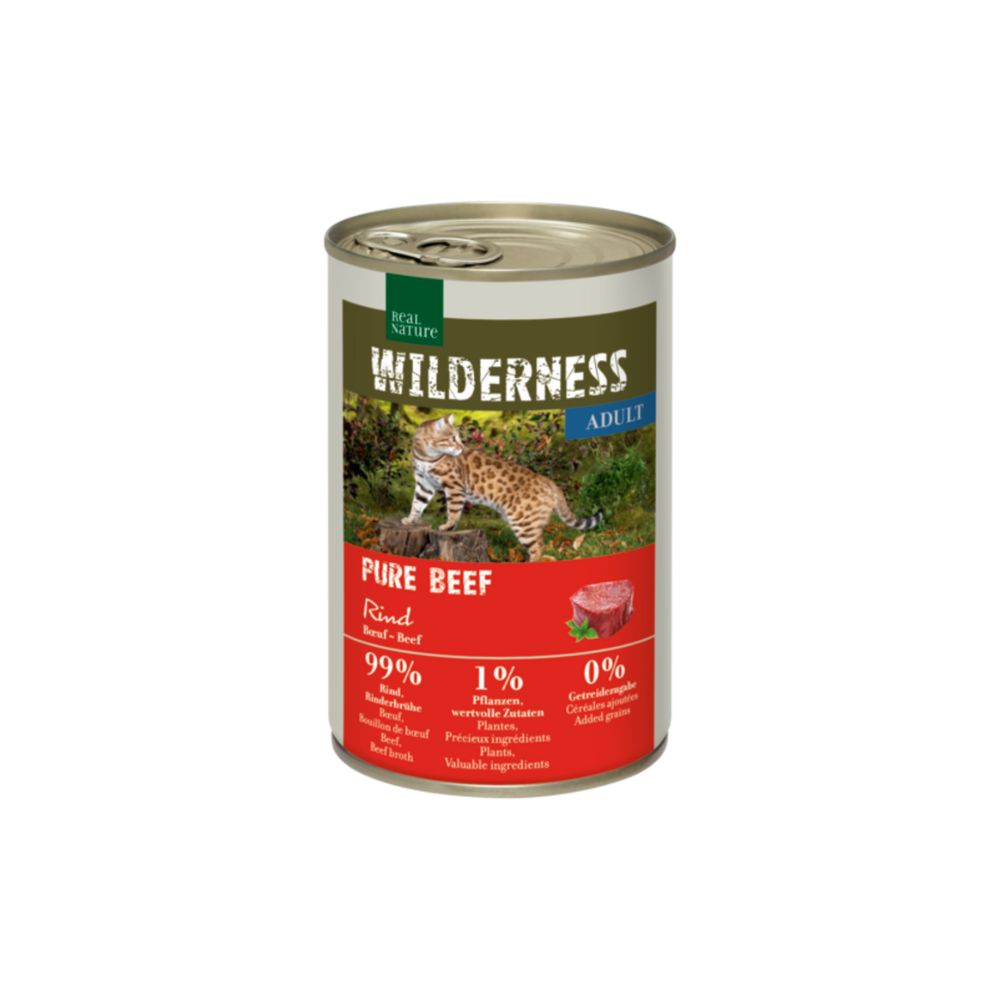 Real Nature Cat Adult 99% govedina 400 g