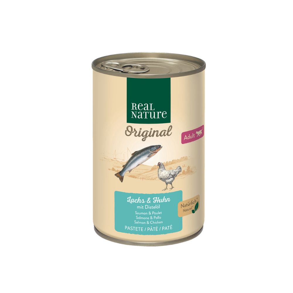 Real Nature Cat Adult losos i piletina 400 g