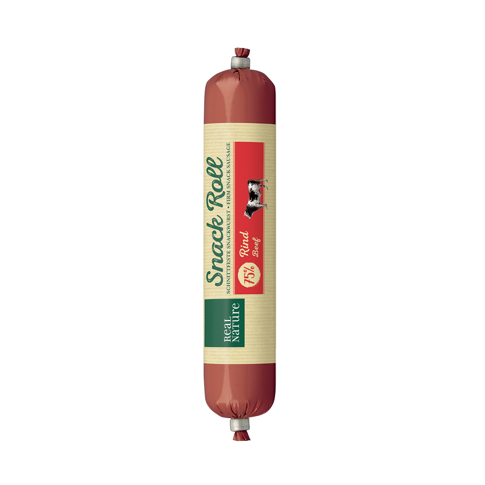 Real Nature poslastica za pse Snack Roll govedina 80 g