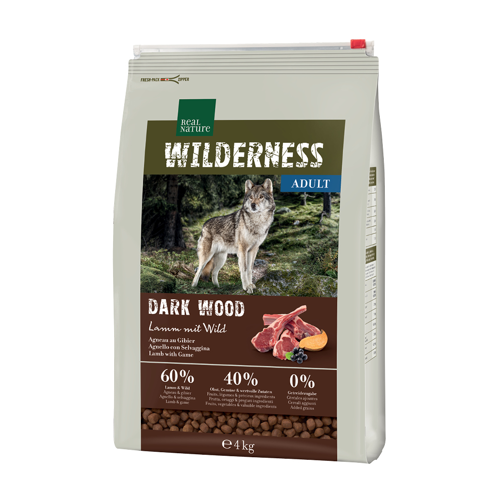 Real Nature Wilderness Adult janjetina i divljač 4 kg
