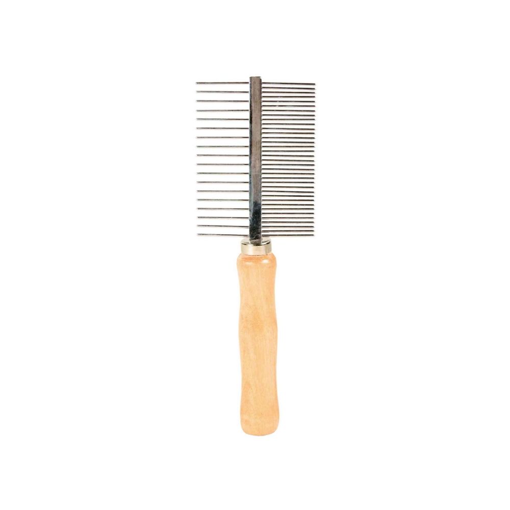 Trixie češalj Dvostrani medium