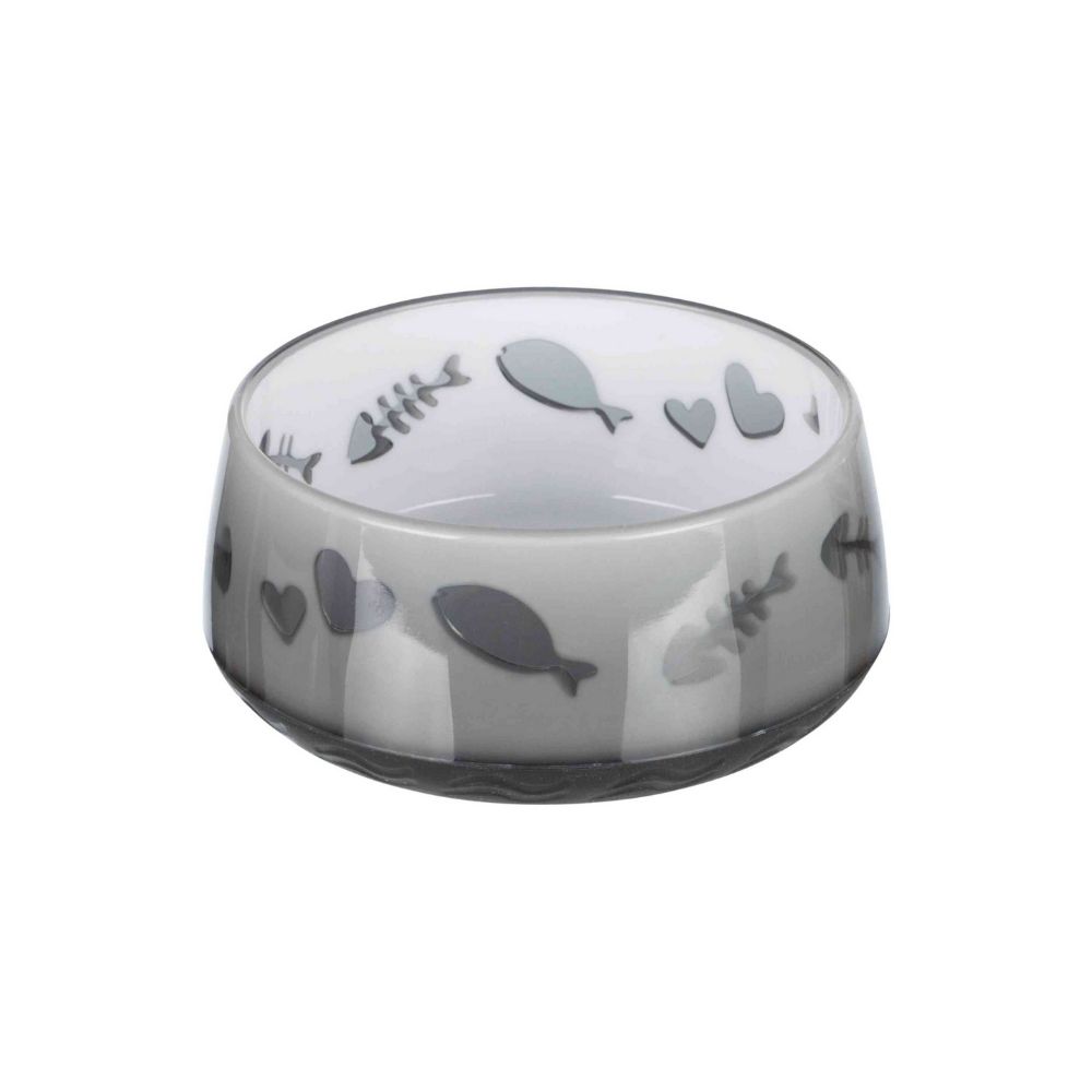 Trixie posuda plastična za mačke Lovely Cat 0,30 l/fi-12 cm