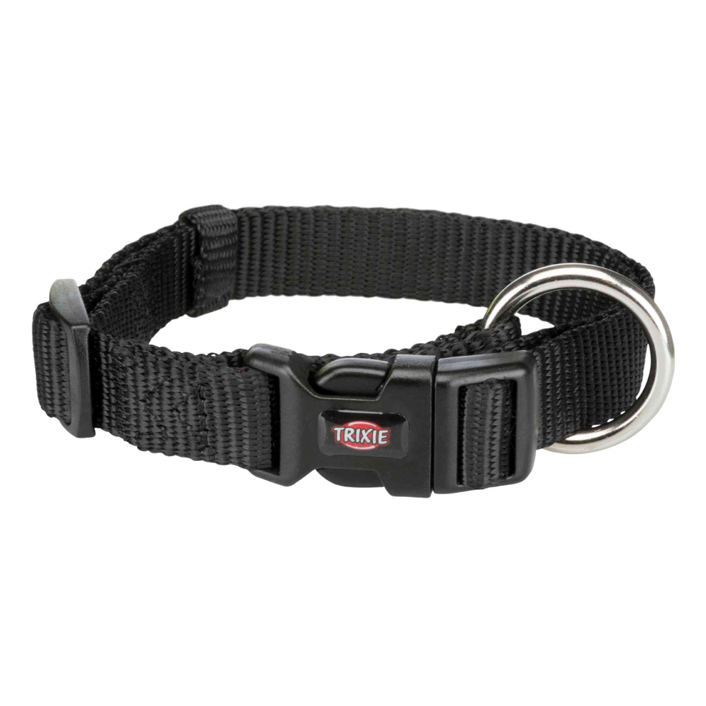 Trixie ogrlica za pse Premium XS-S 22-35 cm/10 mm, crna
