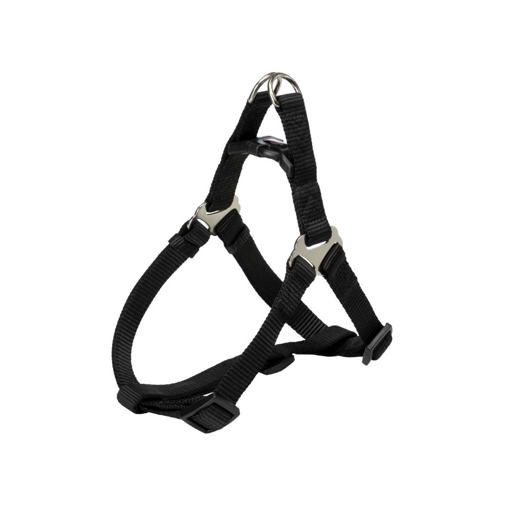 Trixie oprsnica za pse One Touch L 65-80 cm/25 mm crna
