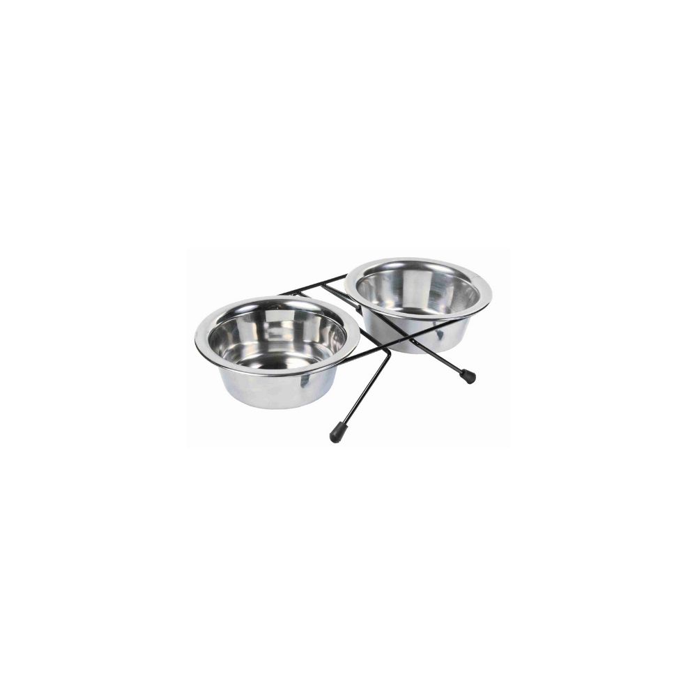 Trixie posuda na postolju Eat on feet set 0,45 l/fi-12 cm