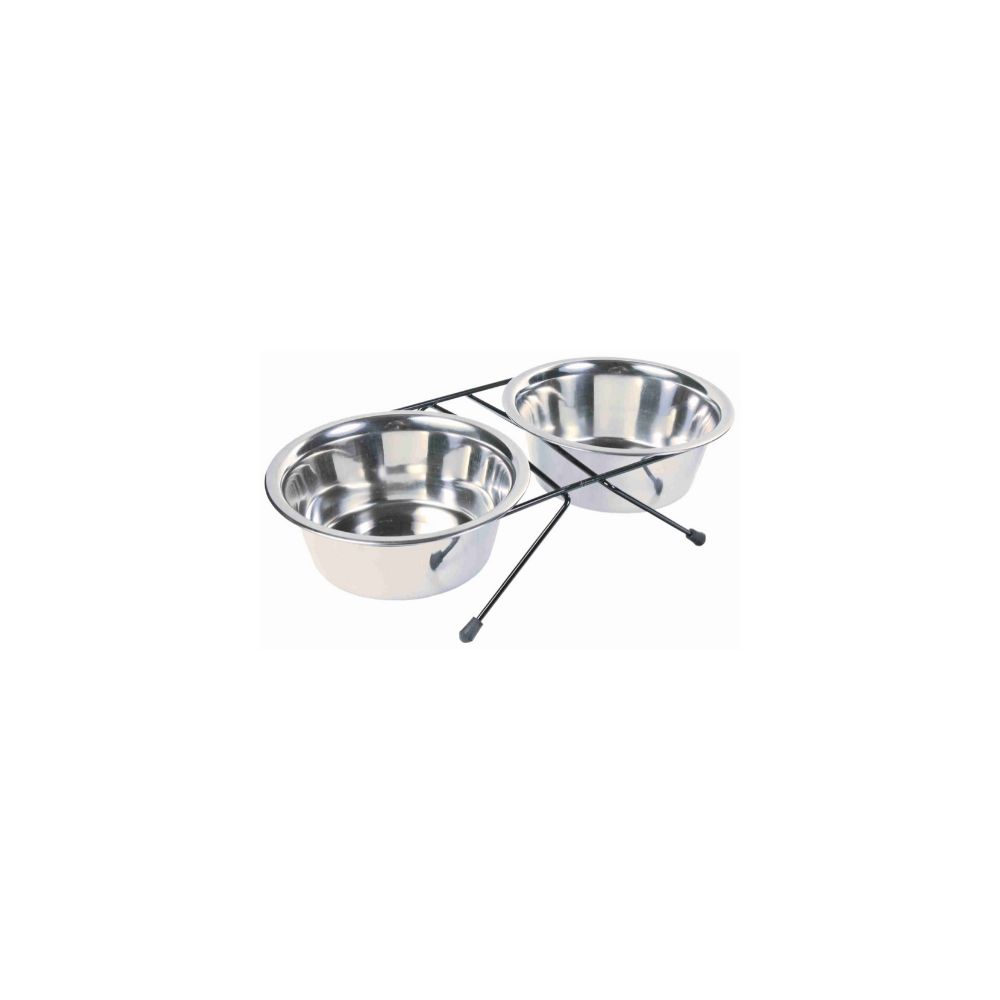 Trixie posuda na postolju Eat on feet set 0,75 l/fi-15 cm