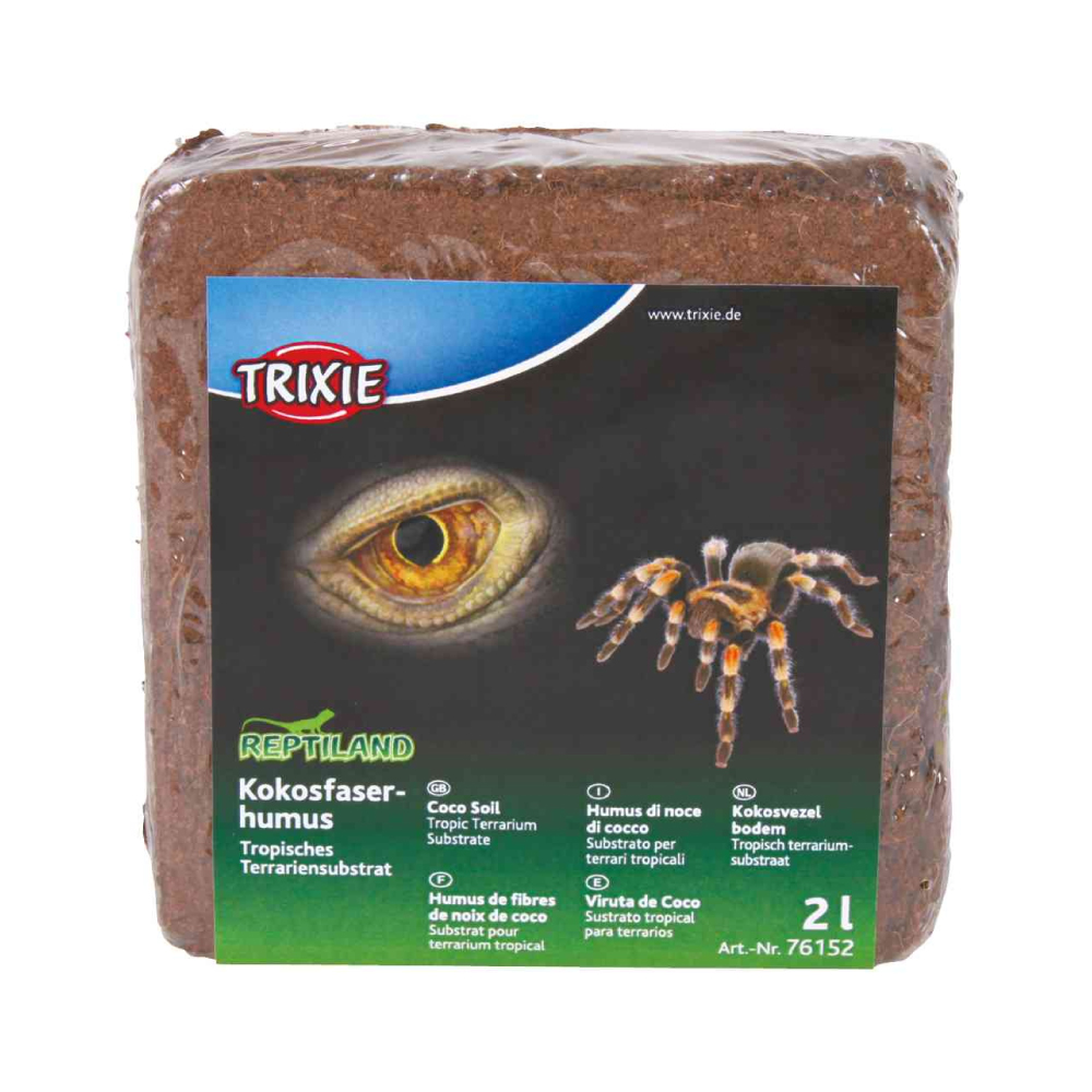 Trixie podloga za terarije Coco soil press, 2 l