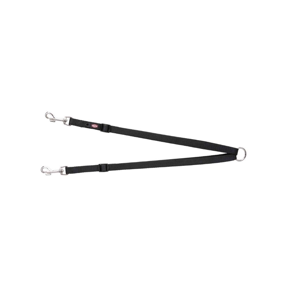 Trixie dodatak za dva psa Premium XS-M 40-70 cm/15 mm crni