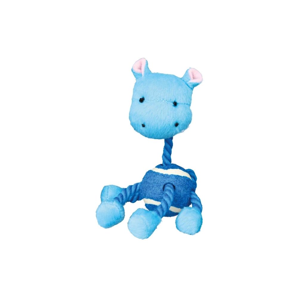 Trixie igračka za pse 4 Rope toys s tenis lopticom 16 cm