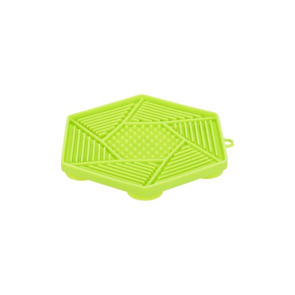 Trixie ljeto Lick`n`Snack pladanj s priljubnicama, silikon 17 cm zeleni