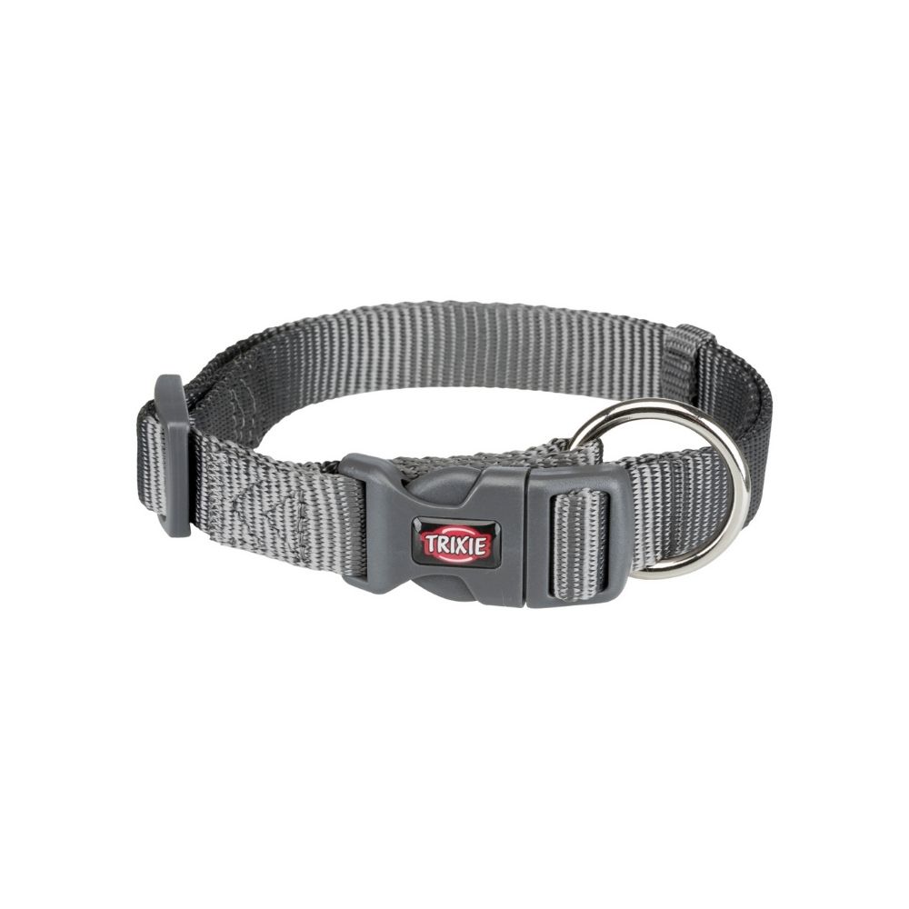 Trixie ogrlica za pse Premium S-M 30-45 cm/15 mm siva