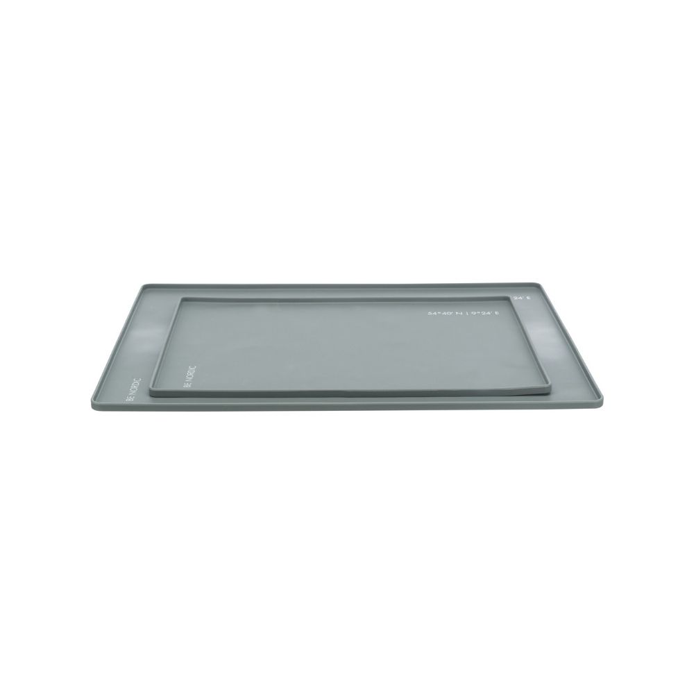 Trixie podloga za posudu Be Nordic silikon 48x30 cm siva