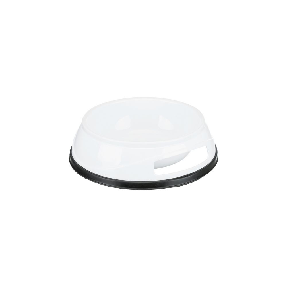 Trixie posuda za pse plastična s gumenom podlogom 0,75 l/fi 16 cm