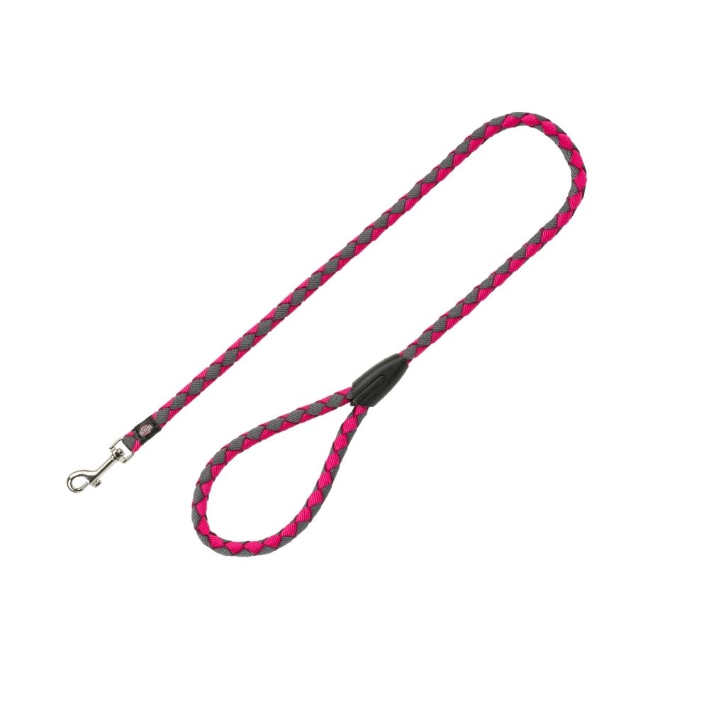 Trixie vodilica za pse Cavo L-XL 100 cm/fi-18 mm ružičasta/siva