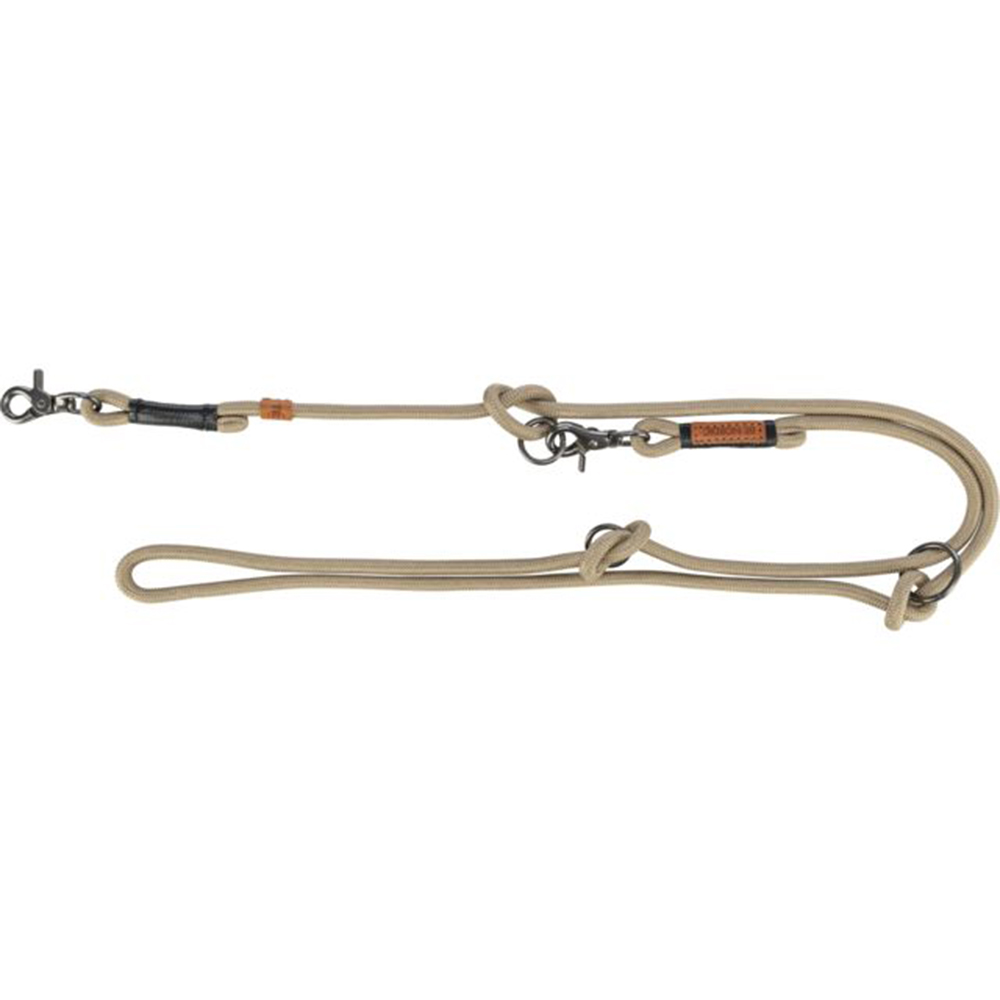 Trixie vodilica za pse Be Nordic prilagodiva S–M 2 m/fi-8 mm bež/crna