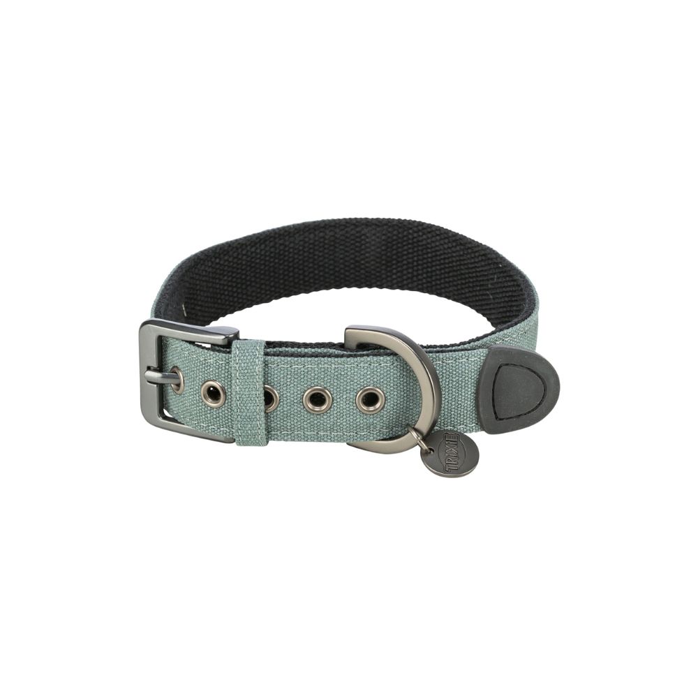 Trixie ogrlica za pse CityStyle extra široka S-M 30-37 cm/25 mm zelena