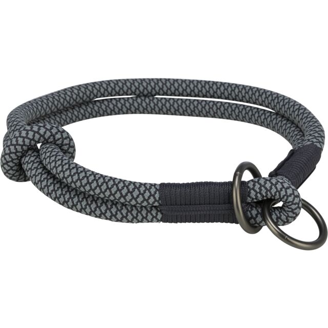 Trixie poludavilica za pse Soft Rope XS 30 cm/fi-6 mm crna/siva