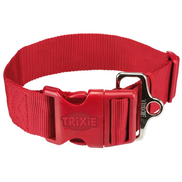 Trixie ogrlica za pse Premium crvena, široka