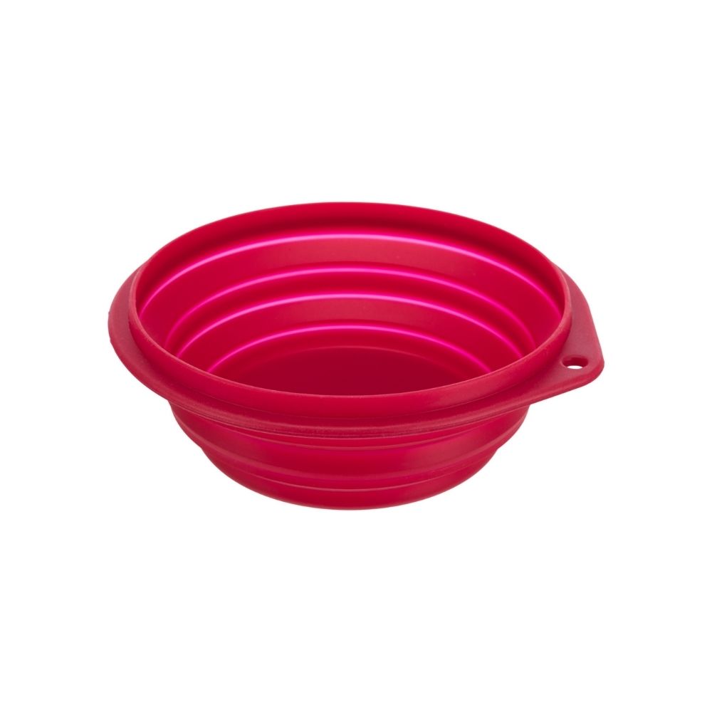 Trixie silikonska putna posuda 1 l, fi-18 cm