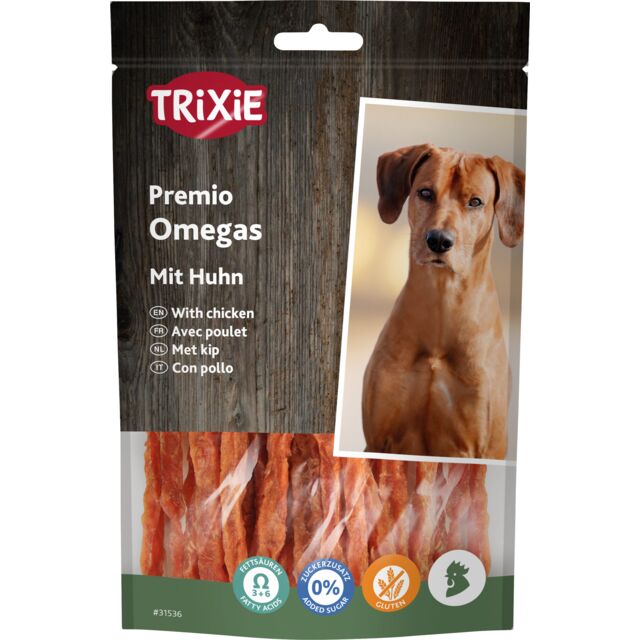 Trixie poslastica za pse Premio Omega strips 100 g