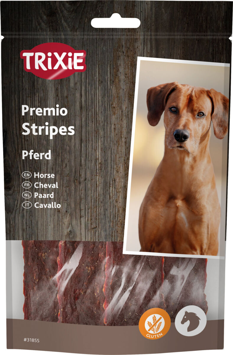 Trixie poslastica za pse Premio Stripes konjetina 100 g