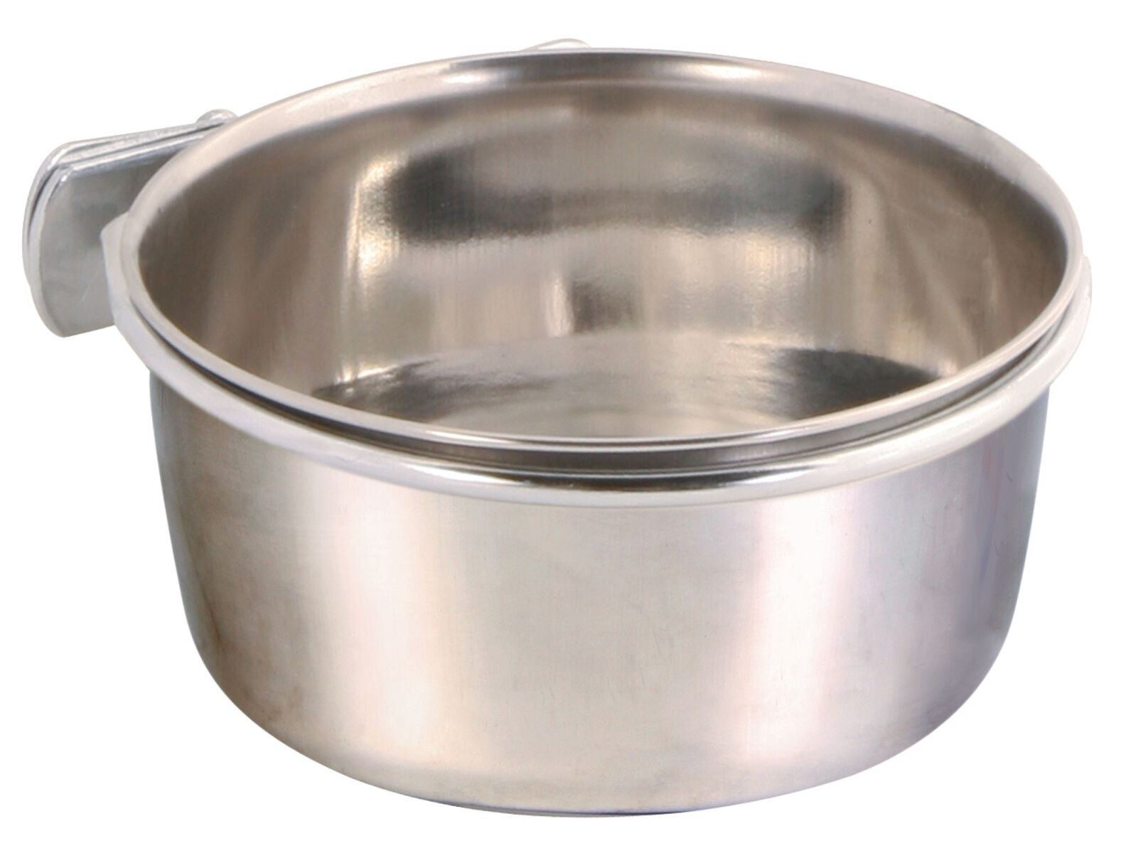Trixie posuda čelična za ptice s držačem 0,3 l/fi-9 cm