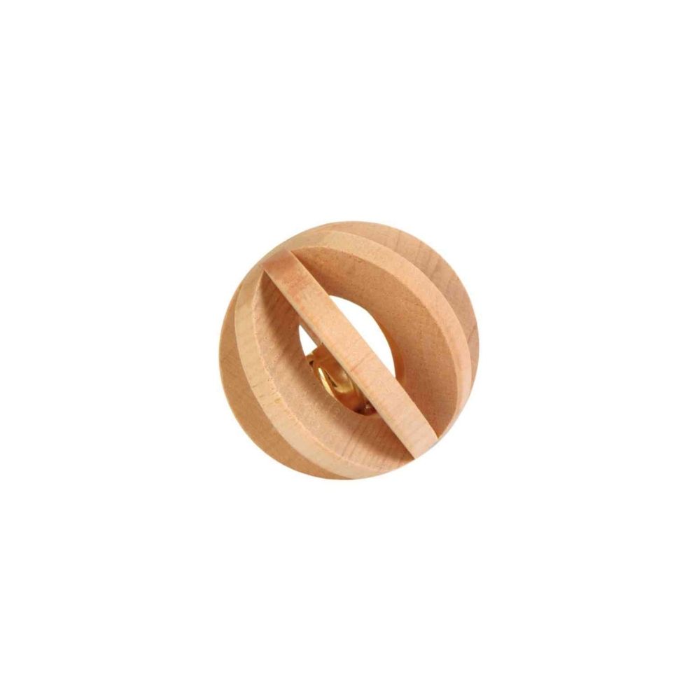 Trixie igračka za glodavca Lamela lopta drvena fi-6 cm