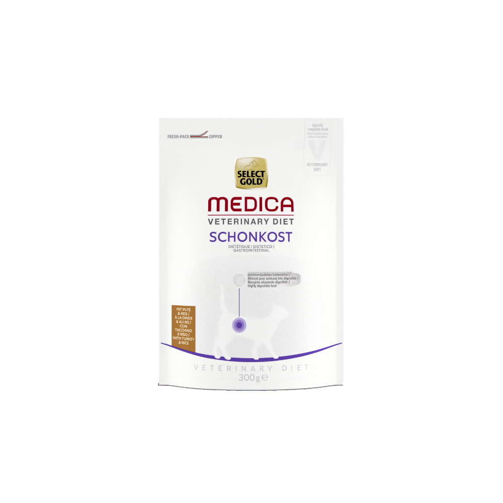 Select Gold Cat Medica Gastrointestinal puretina i riža 300g