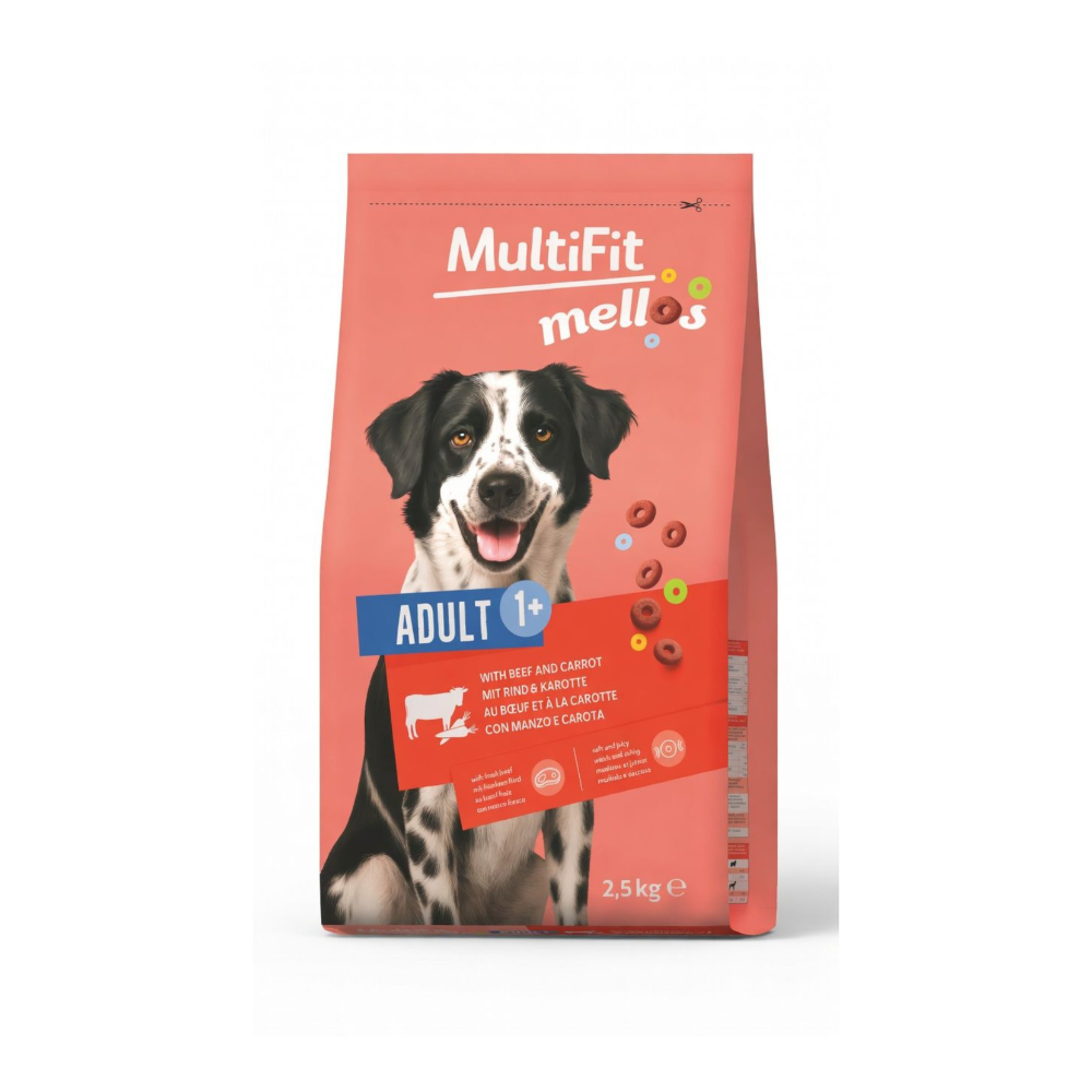 MultiFit Mellos Adult govedina 2,5 kg