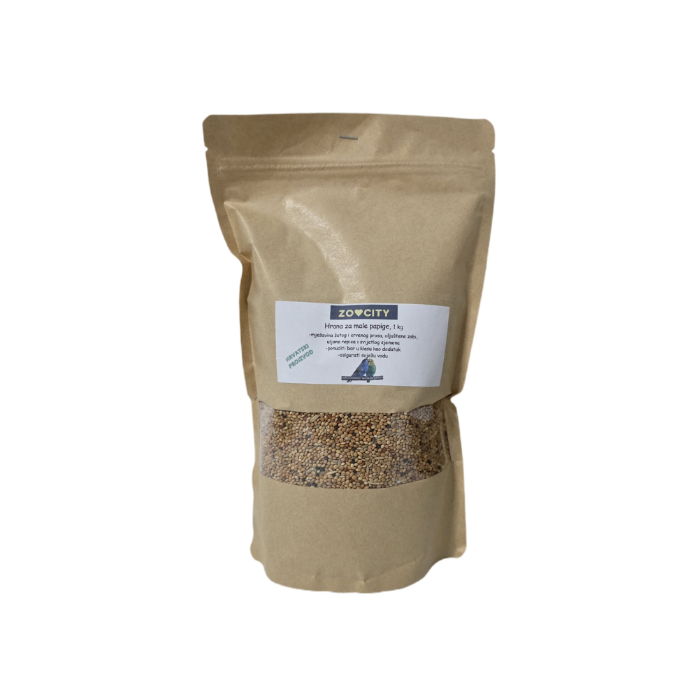 ZooCity hrana za male papige 1 kg