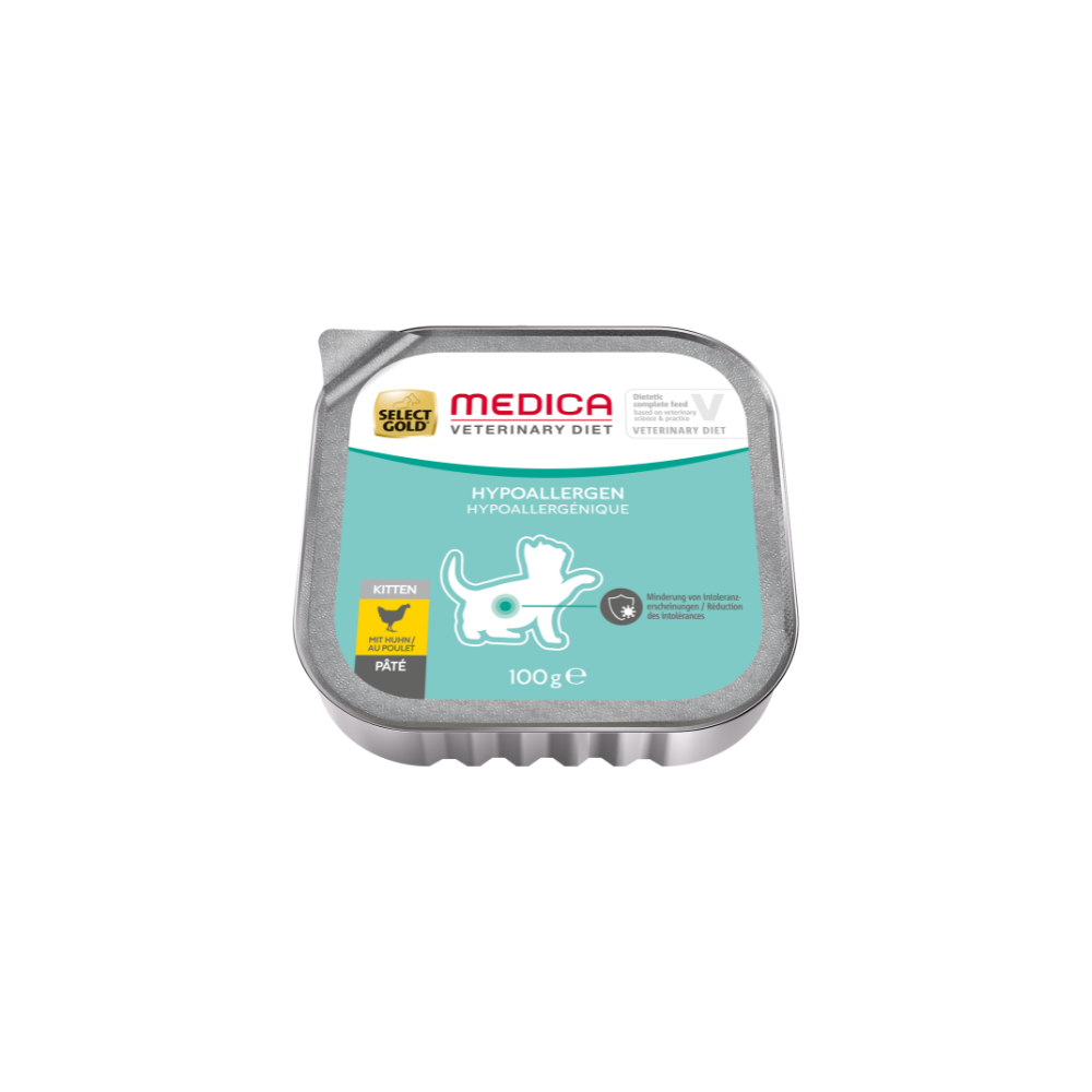 Select Gold Cat Medica Hypoallergenic Kitten piletina 100 g, ALU-pak