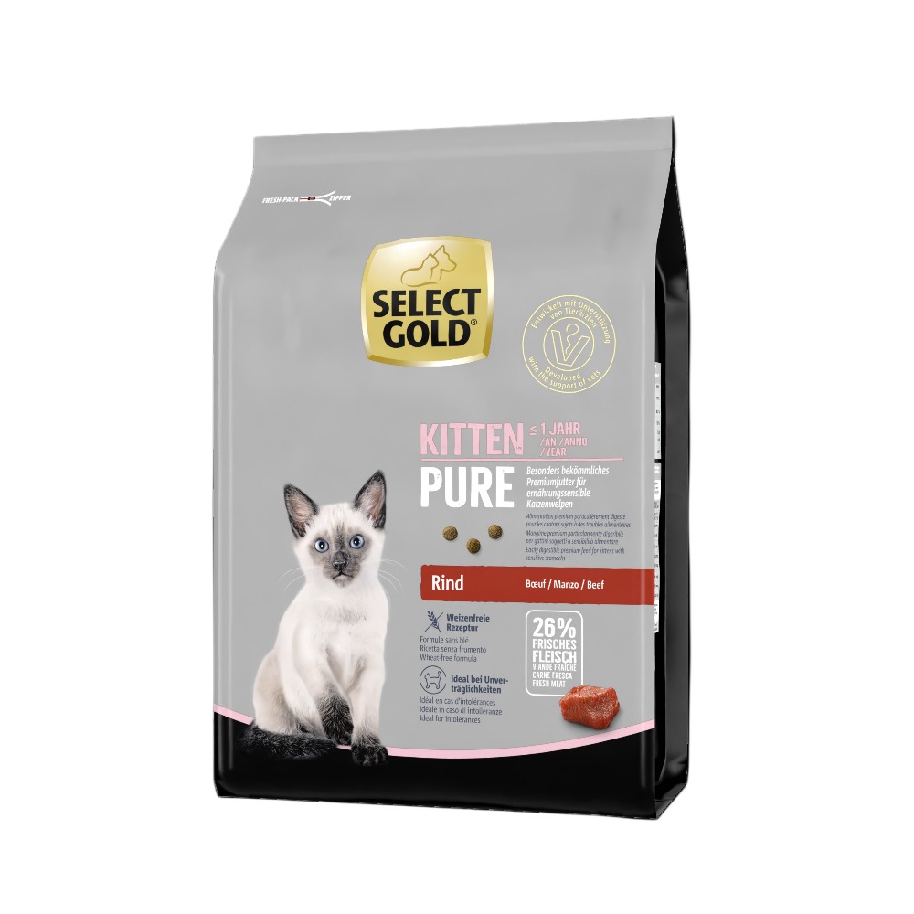 Select Gold Cat Pure Kitten govedina 2,5 kg