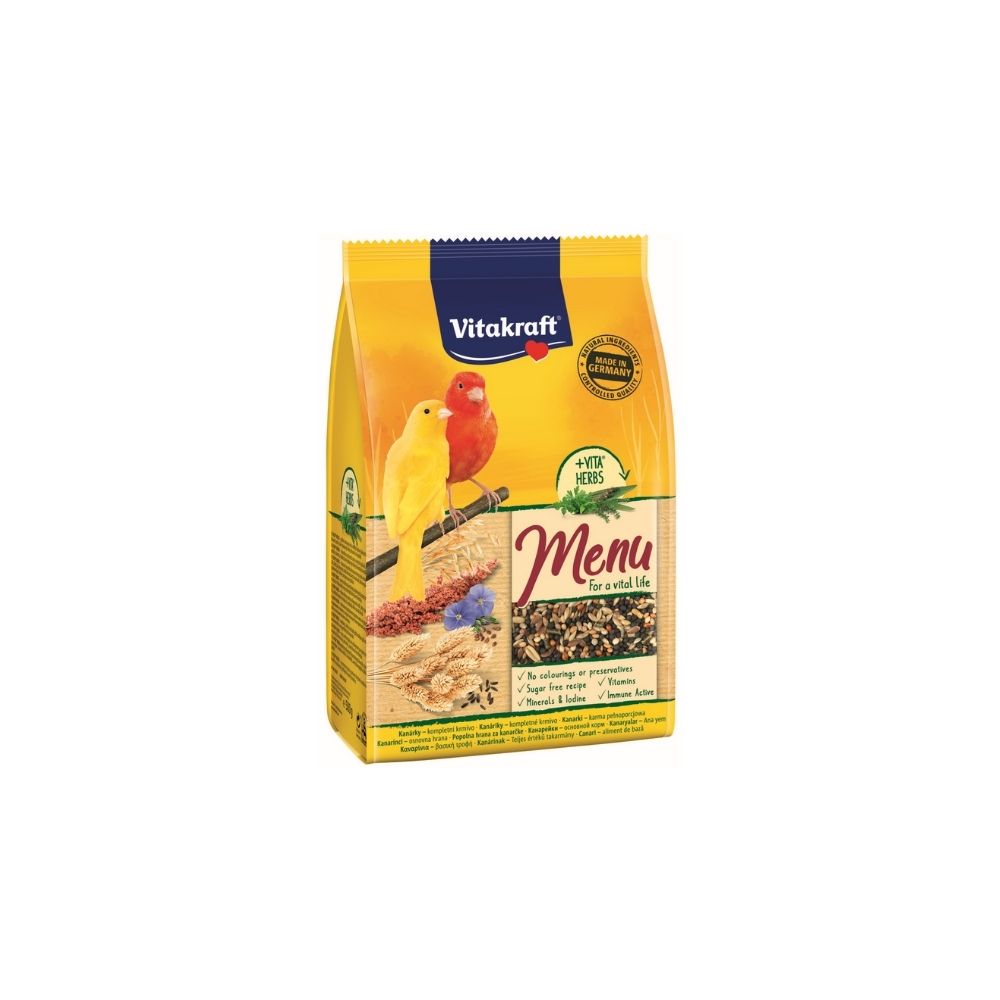 Vitakraft hrana Menu za kanarince s medom 500 g