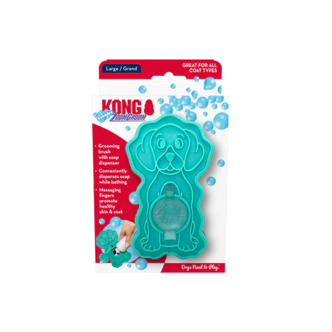 Kong igračka za pse ZoomGroom Bubbles L