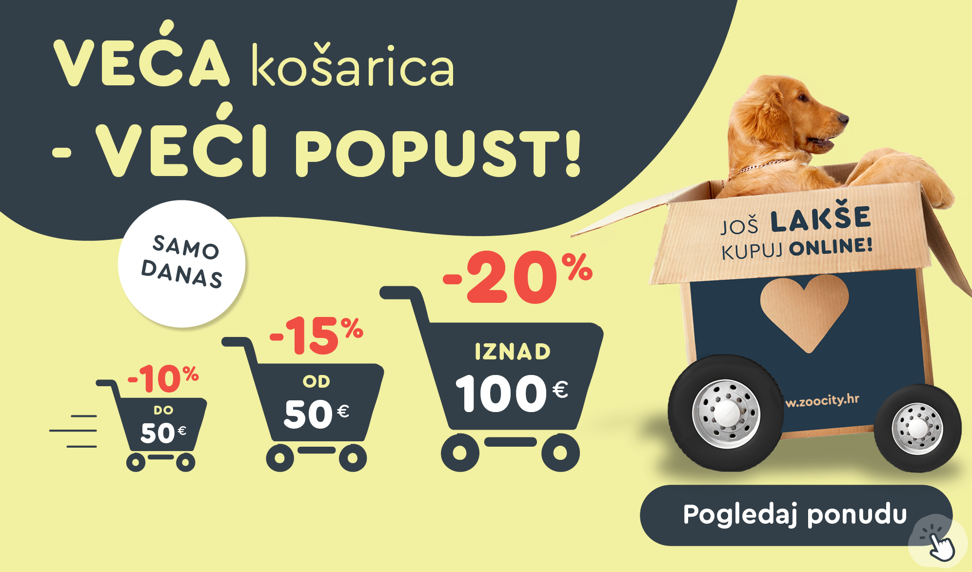 Veća košarica - veći popust