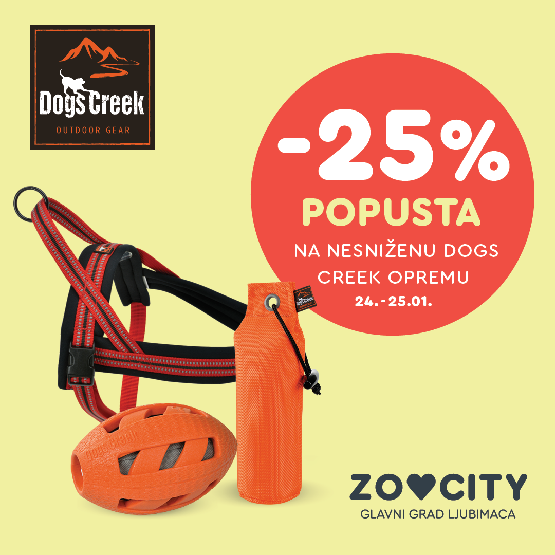 Dogs Creek -25% popusta