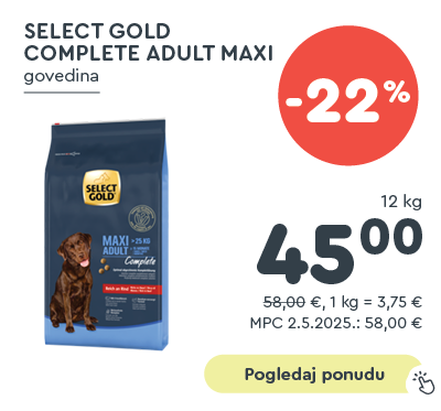 Select Gold Complete Adult Maxi govedina