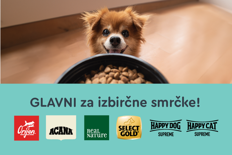 Če hrane noče, vrni preostanek vrečke