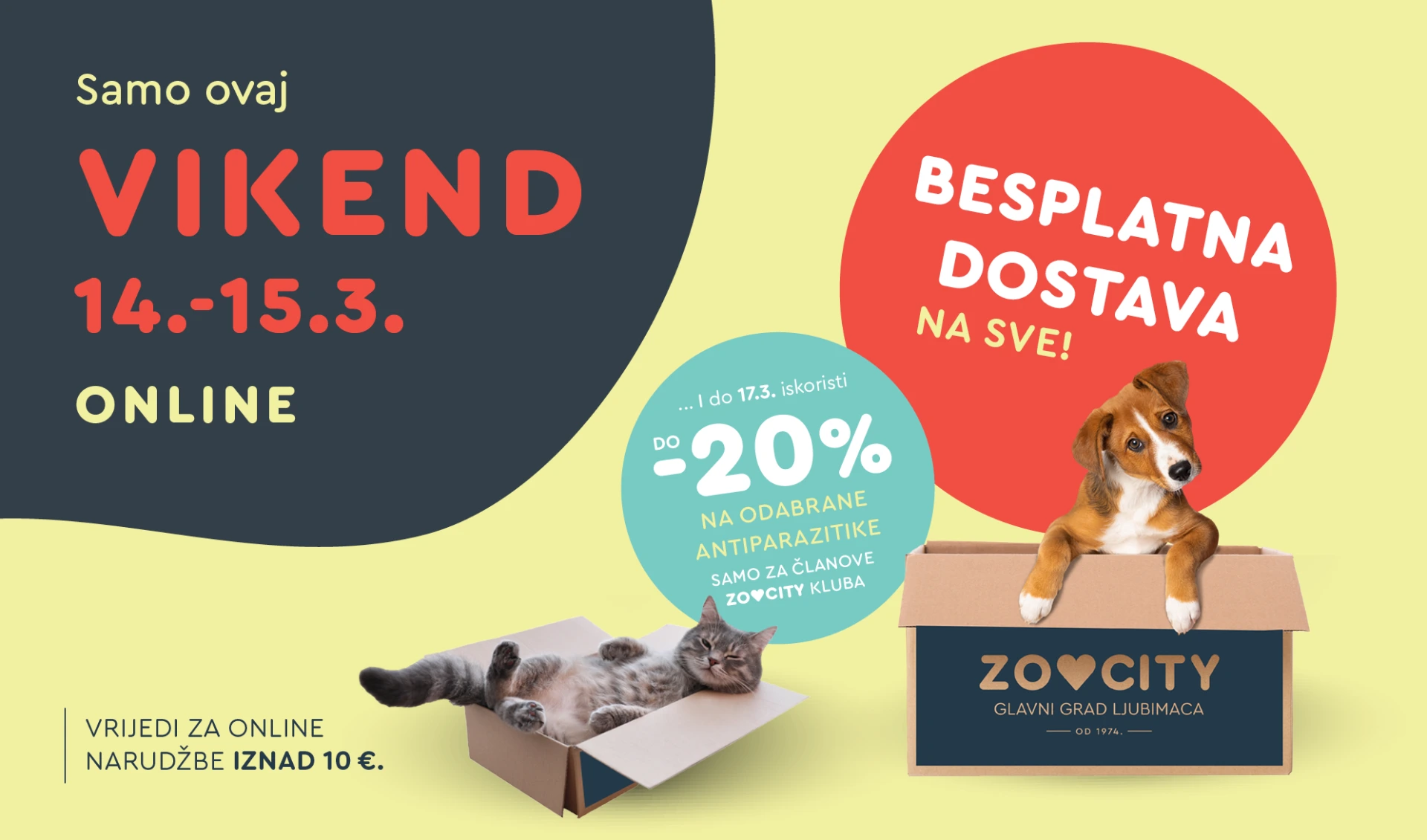 Vikend besplatne dostave