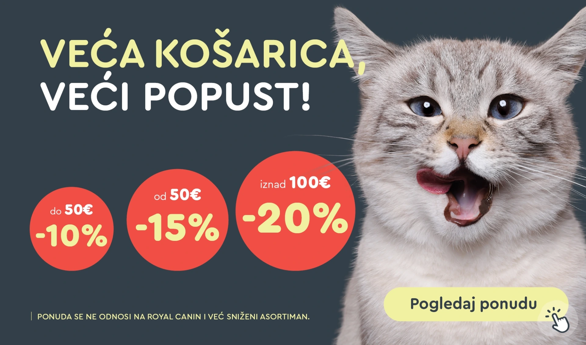 Veća košarica - veći popust