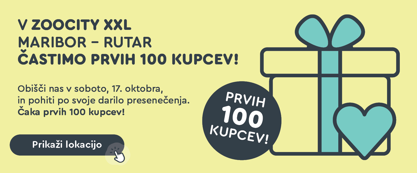 V Mariboru 2 častimo prvih 100 kupcev